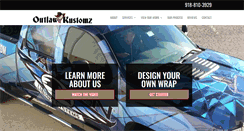 Desktop Screenshot of outlawkustomz.com